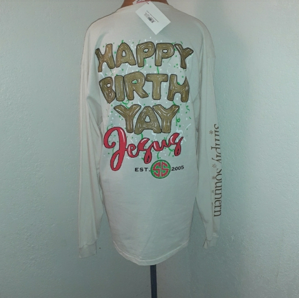 Simply Southern "Happy Birth Yay Jesus"
